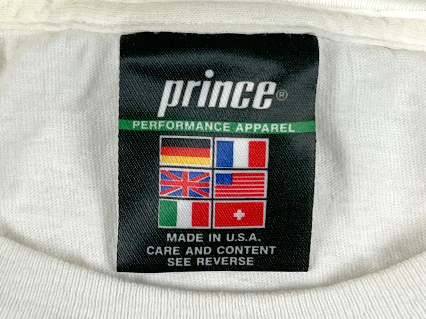 VTG '88 PRINCE TENNIS T-SHIRT