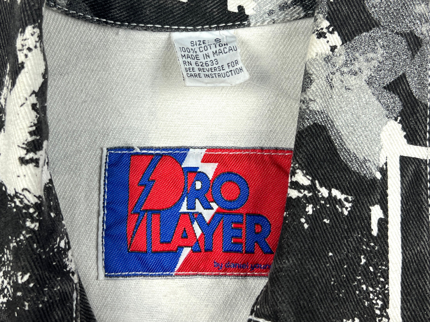 VTG PRO PLAYER AOP RAIDERS DENIM JACKET