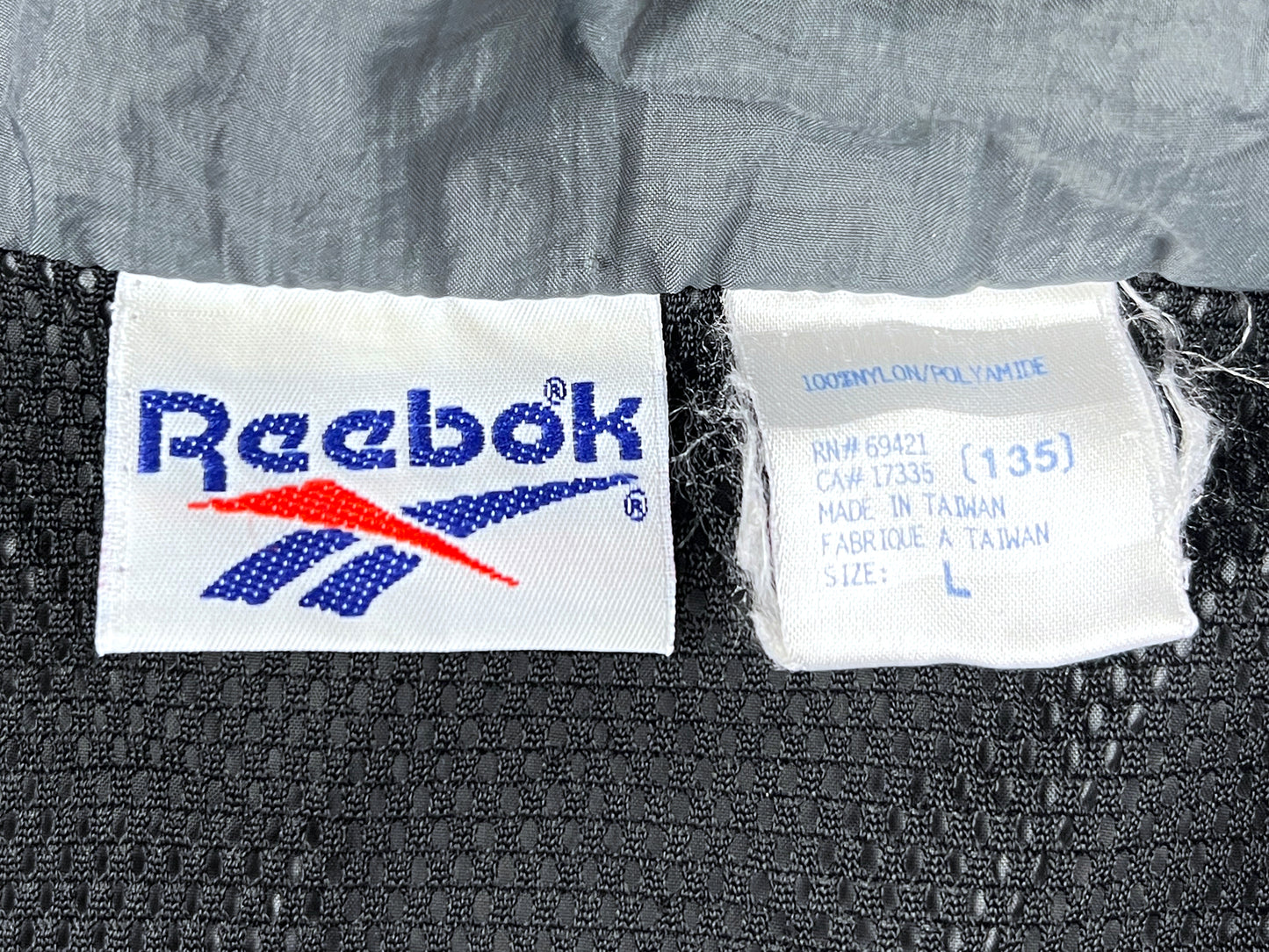 VTG REEBOK NYLON TRACK JACKET