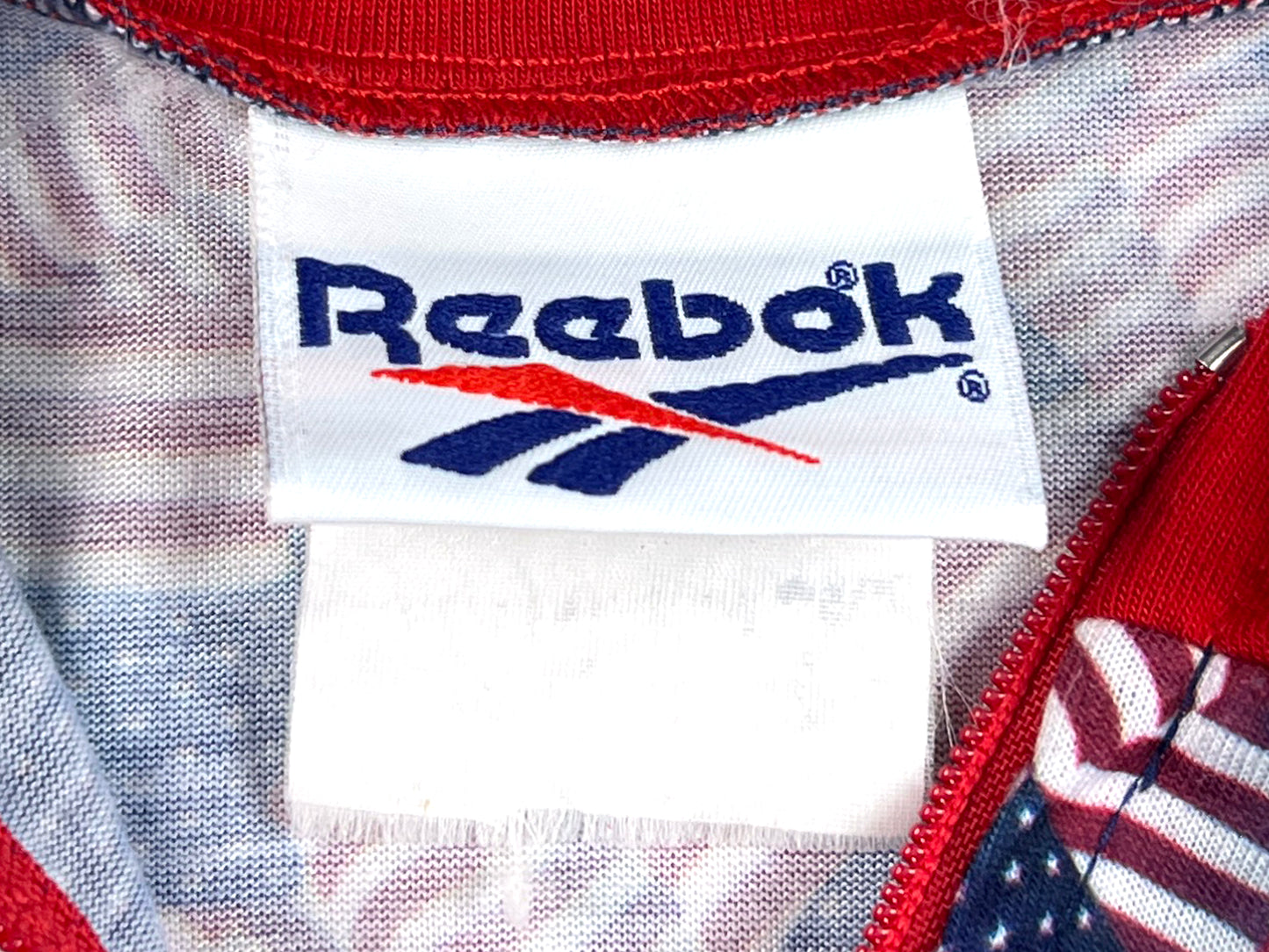 VTG REEBOK AMERICAN FLAG BIKE JERSEY