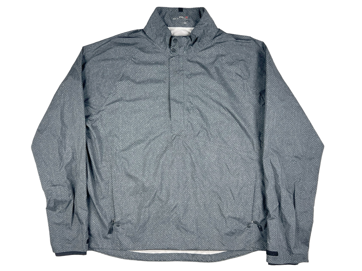 RLX RALPH LAUREN HALF ZIP RAIN JACKET