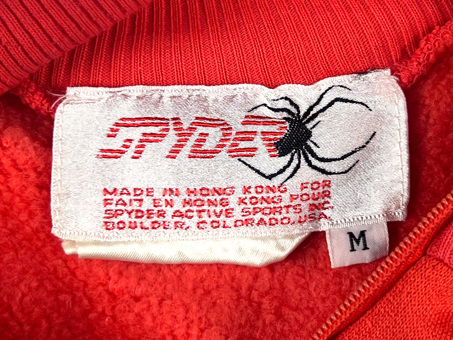 VTG SPYDER WORLD WIDE PADDED SKI SWEATER