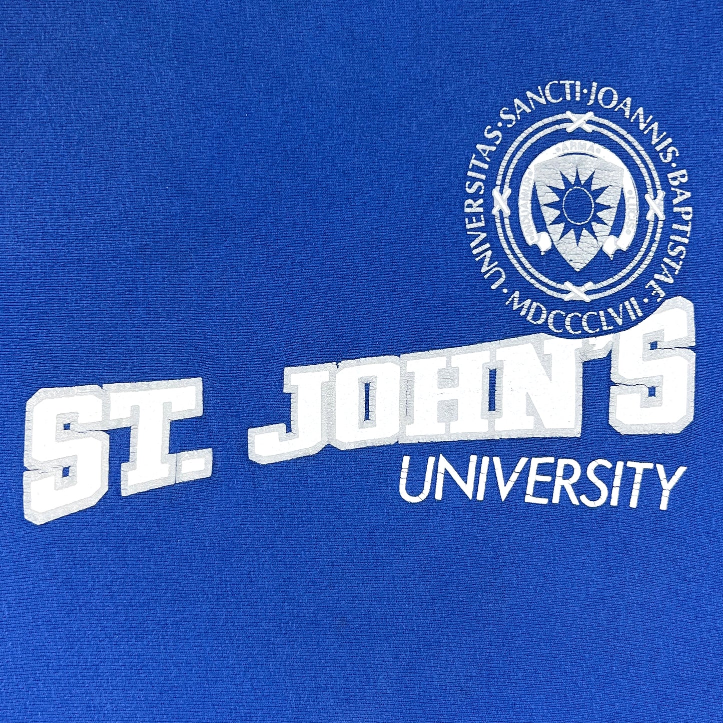 VTG CHAMPION REVERSE WEAVE ST. JOHNS UNIVERSITY CREWNECK