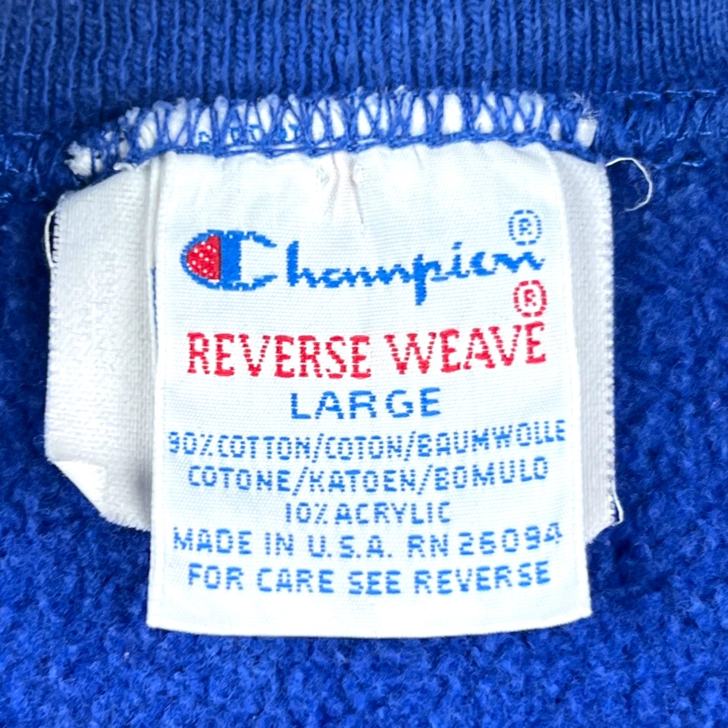 VTG CHAMPION REVERSE WEAVE ST. JOHNS UNIVERSITY CREWNECK