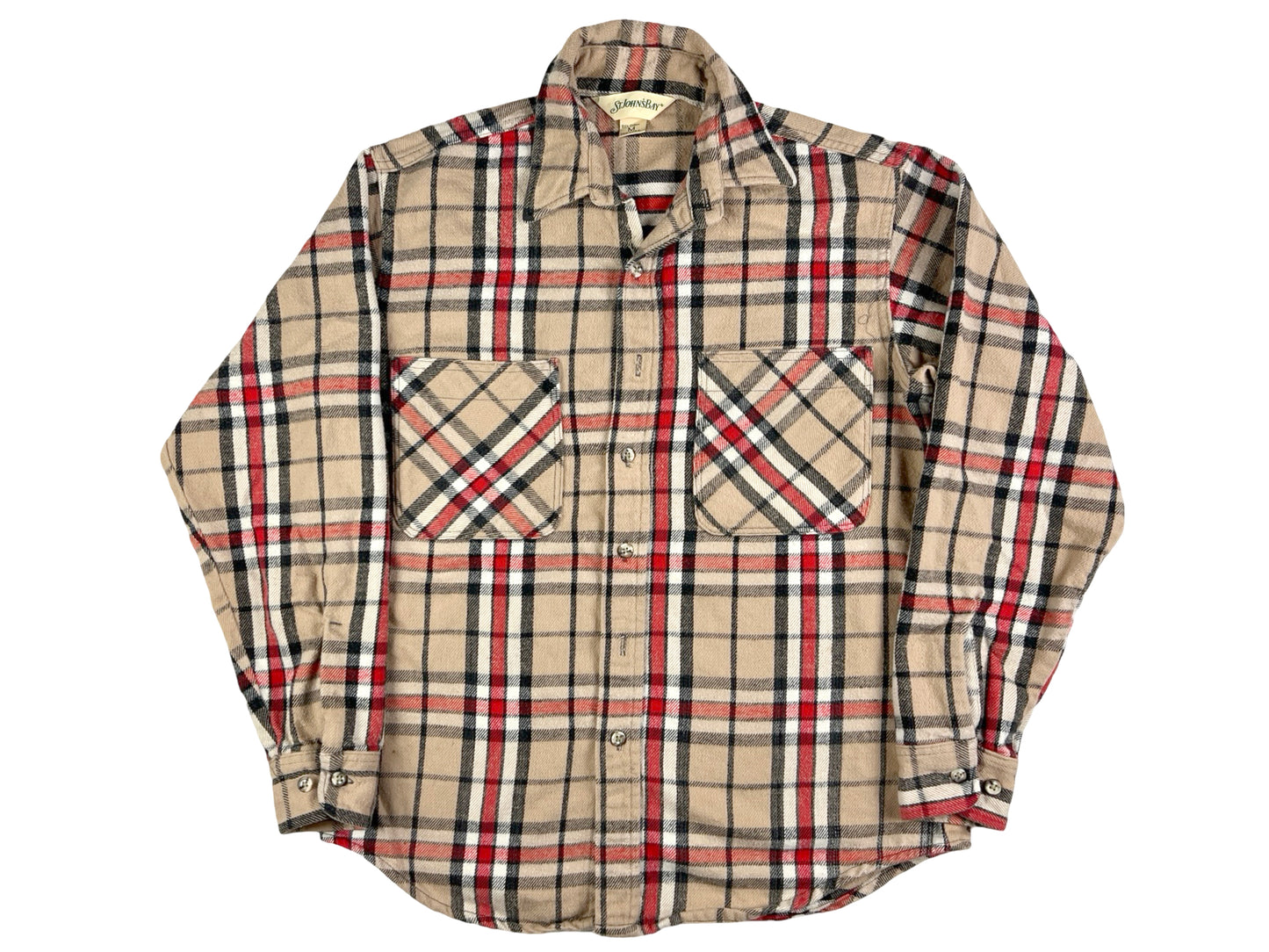 VTG ST JOHNS BAY FLANNEL SHIRT