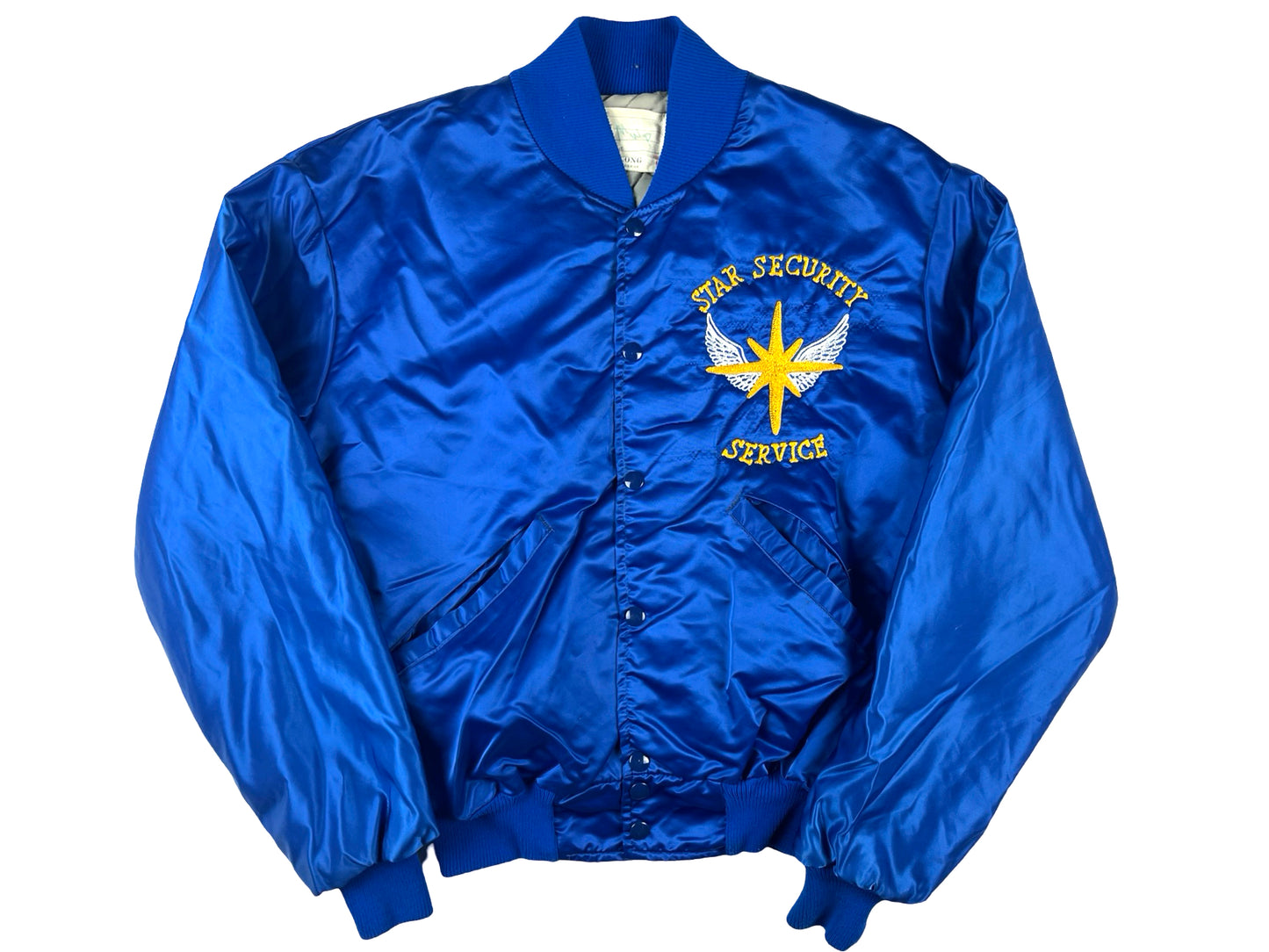 VTG DELONG STAR SECURITY SATIN JACKET