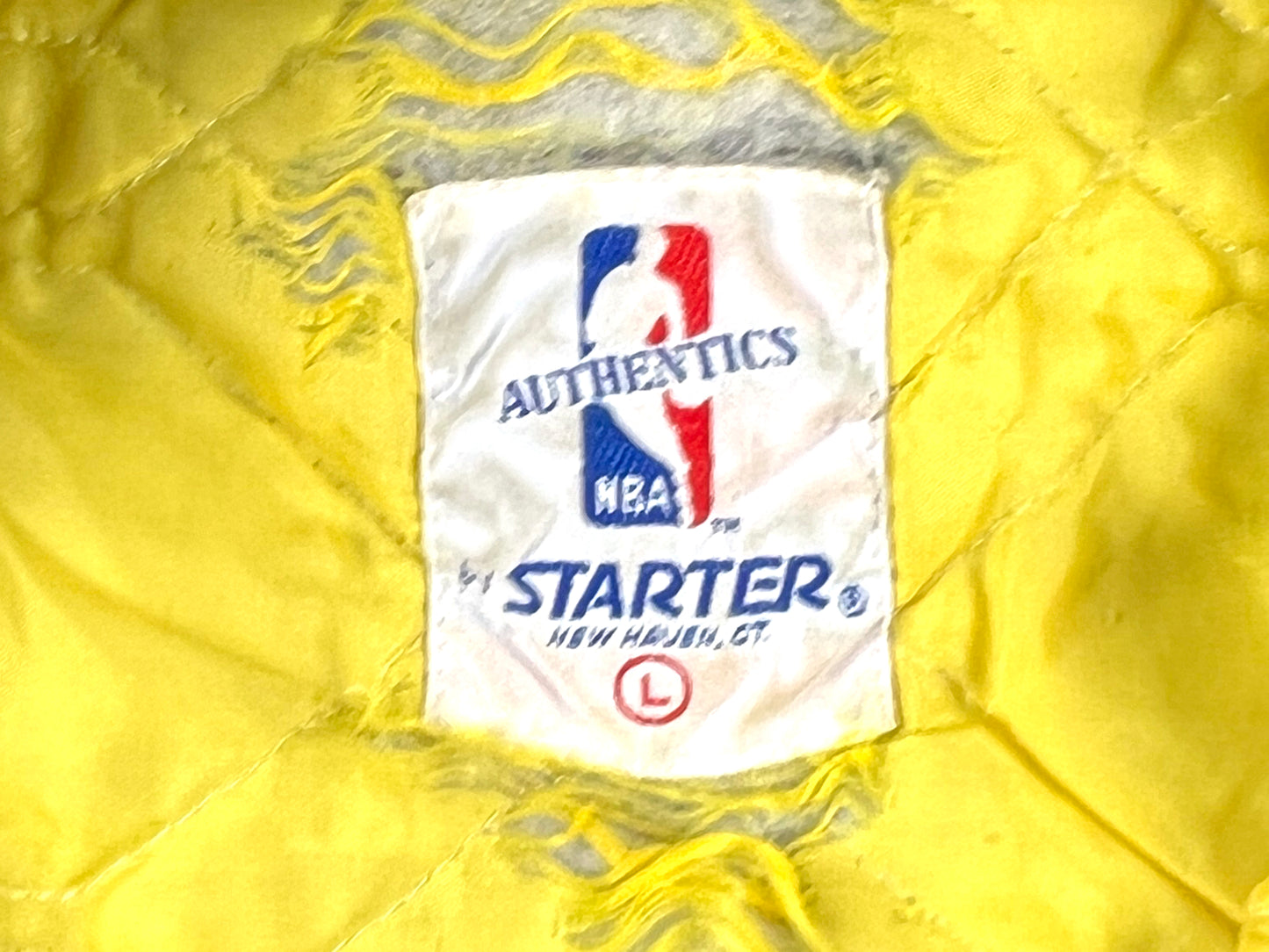 VTG LA LAKERS BLANK STARTER JACKET