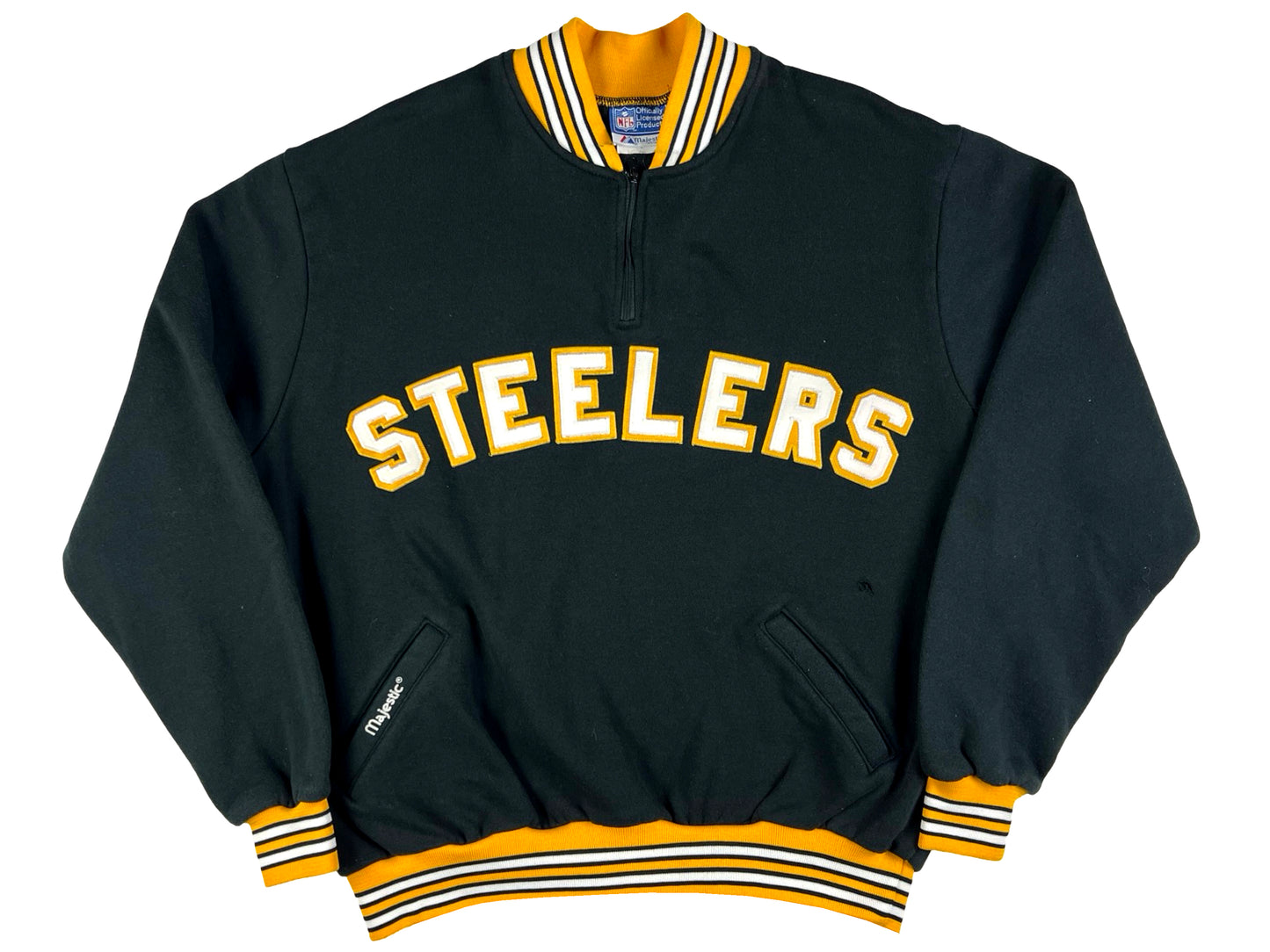 VTG '90S MAJESTIC STEELERS SWEATER