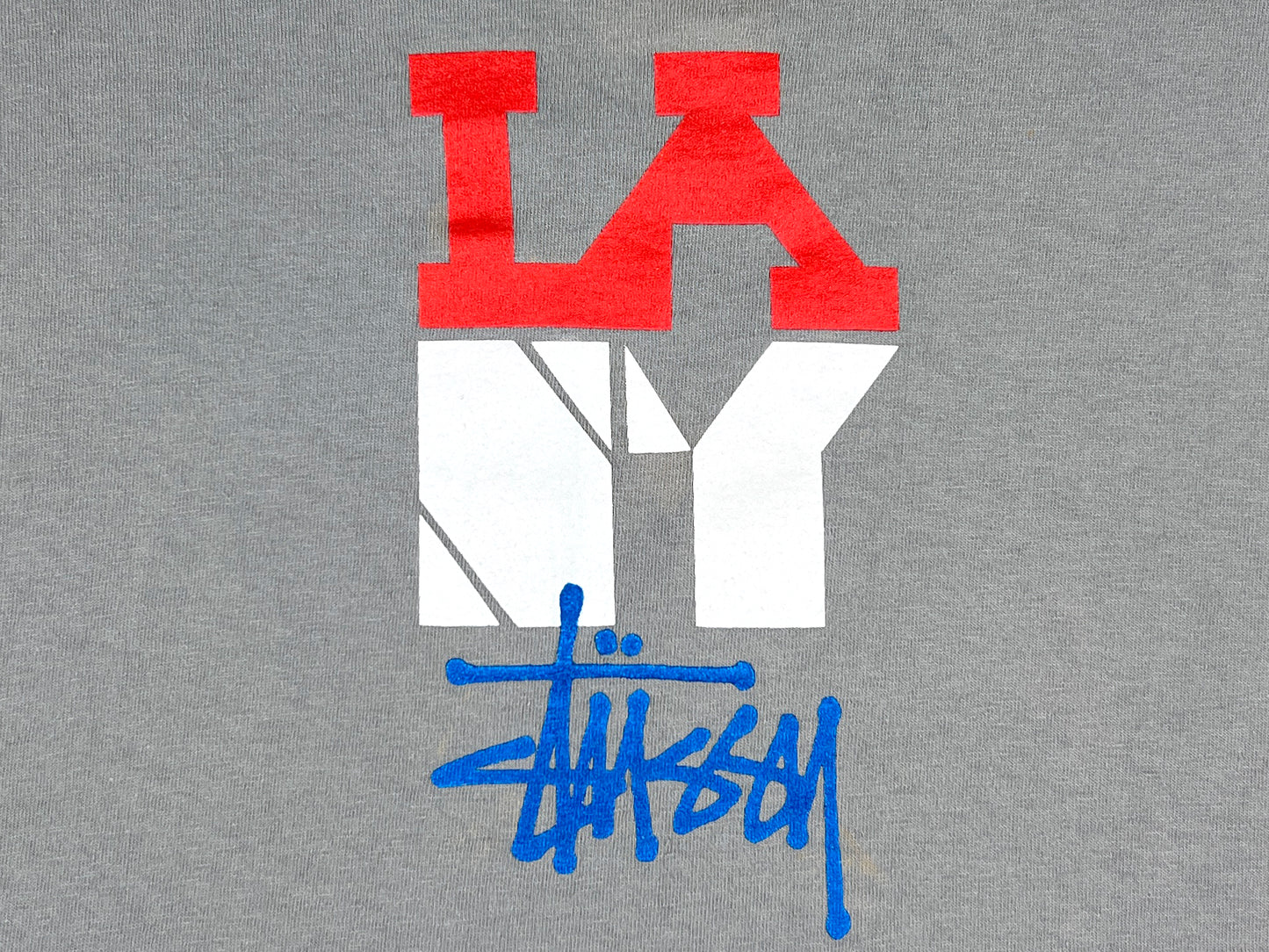 VTG STUSSY LA x NY T-SHIRT