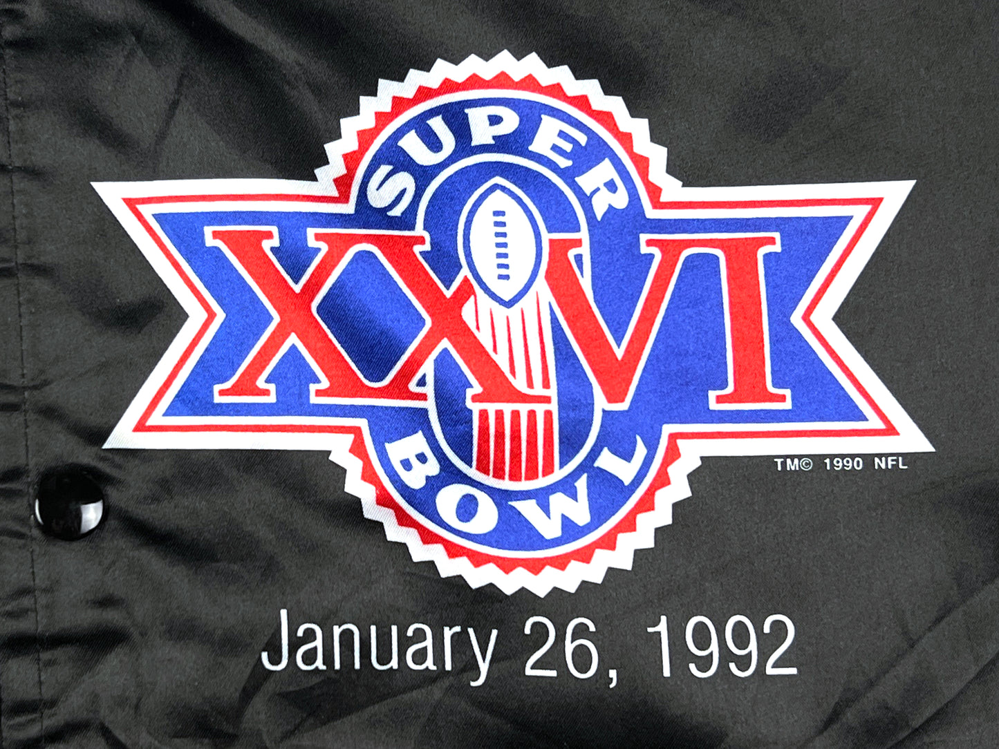 VTG '92 SUPER BOWL XXVI JACKET