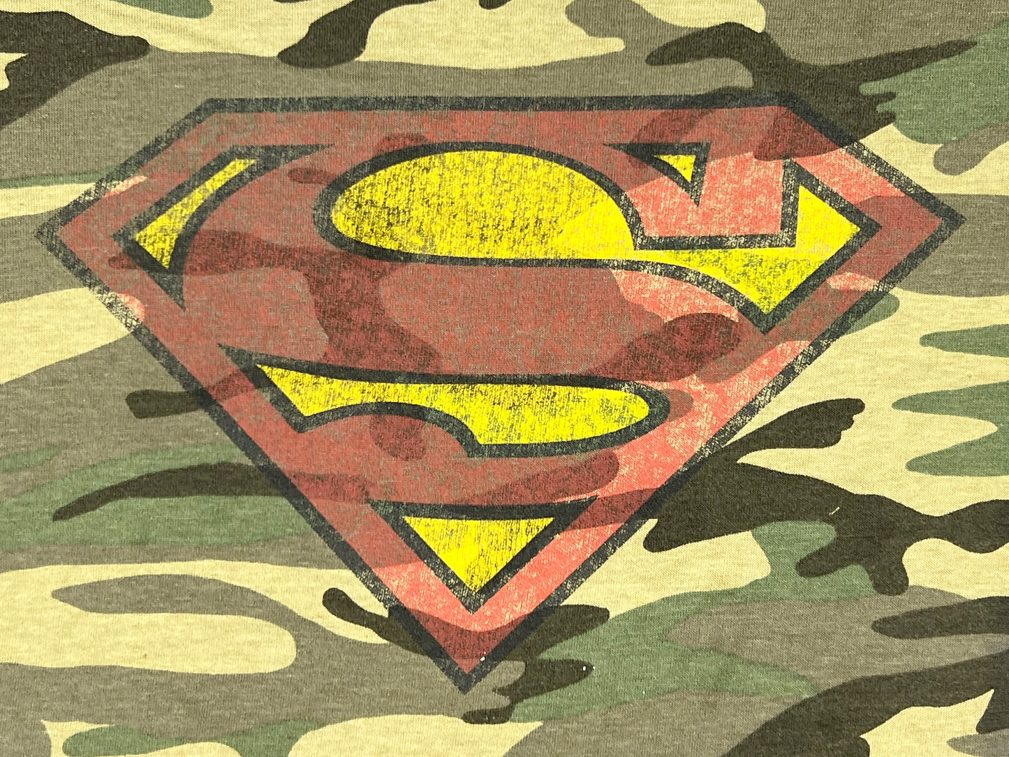 2006 SUPERMAN CAMO T-SHIRT
