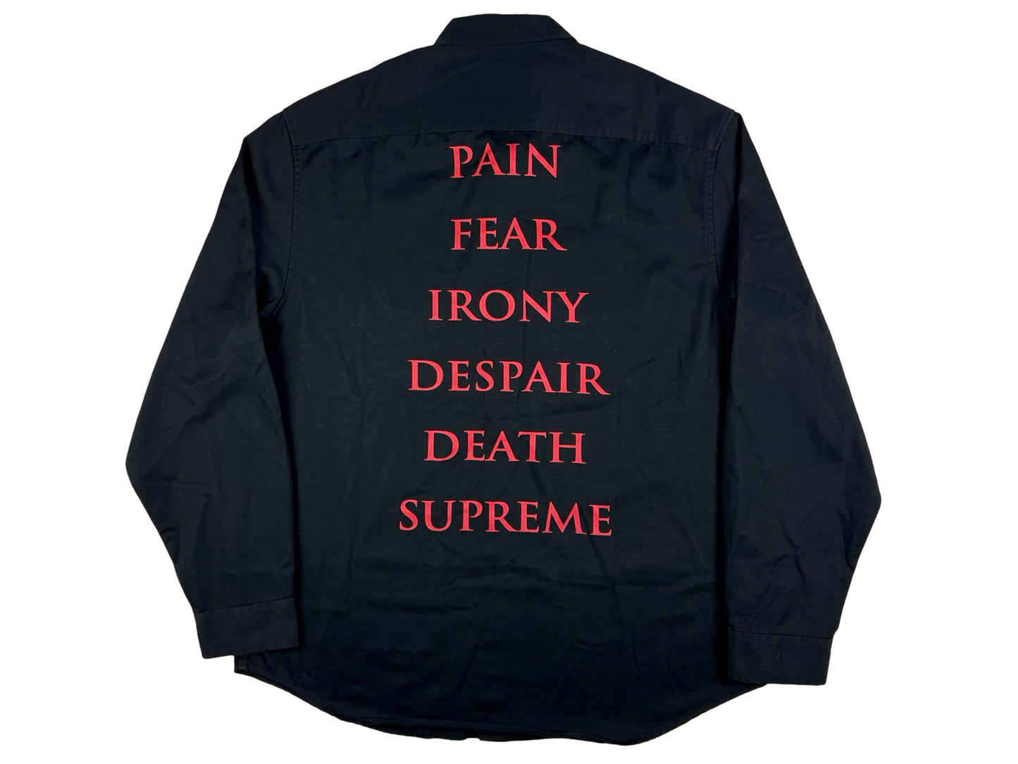 SUPREME THE CROW WORKSHIRT