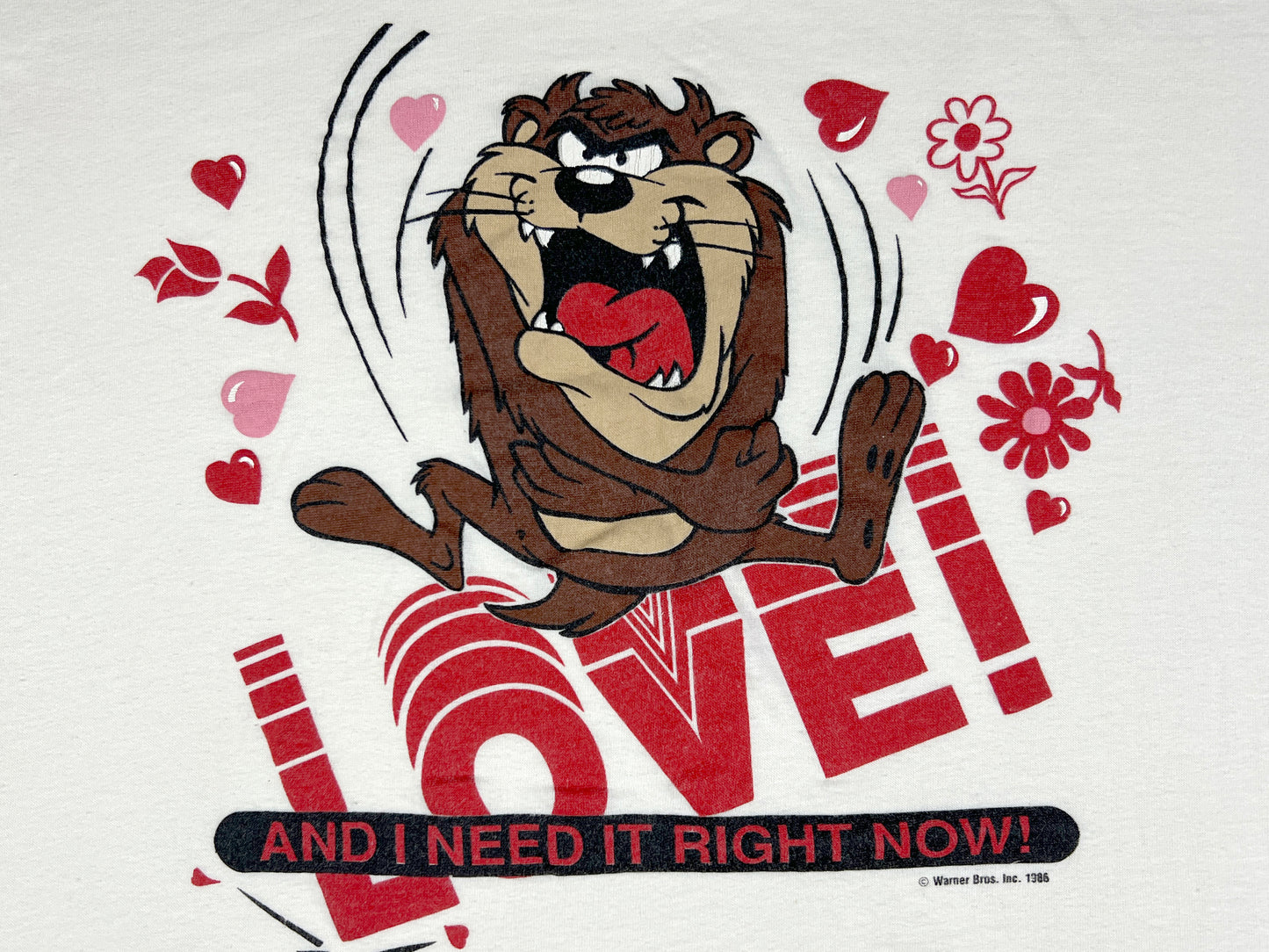 VTG '86 TAZ LOVE T-SHIRT