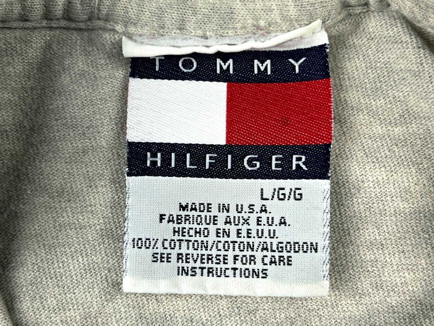 VTG TOMMY HILFIGER FLAG SHIRT