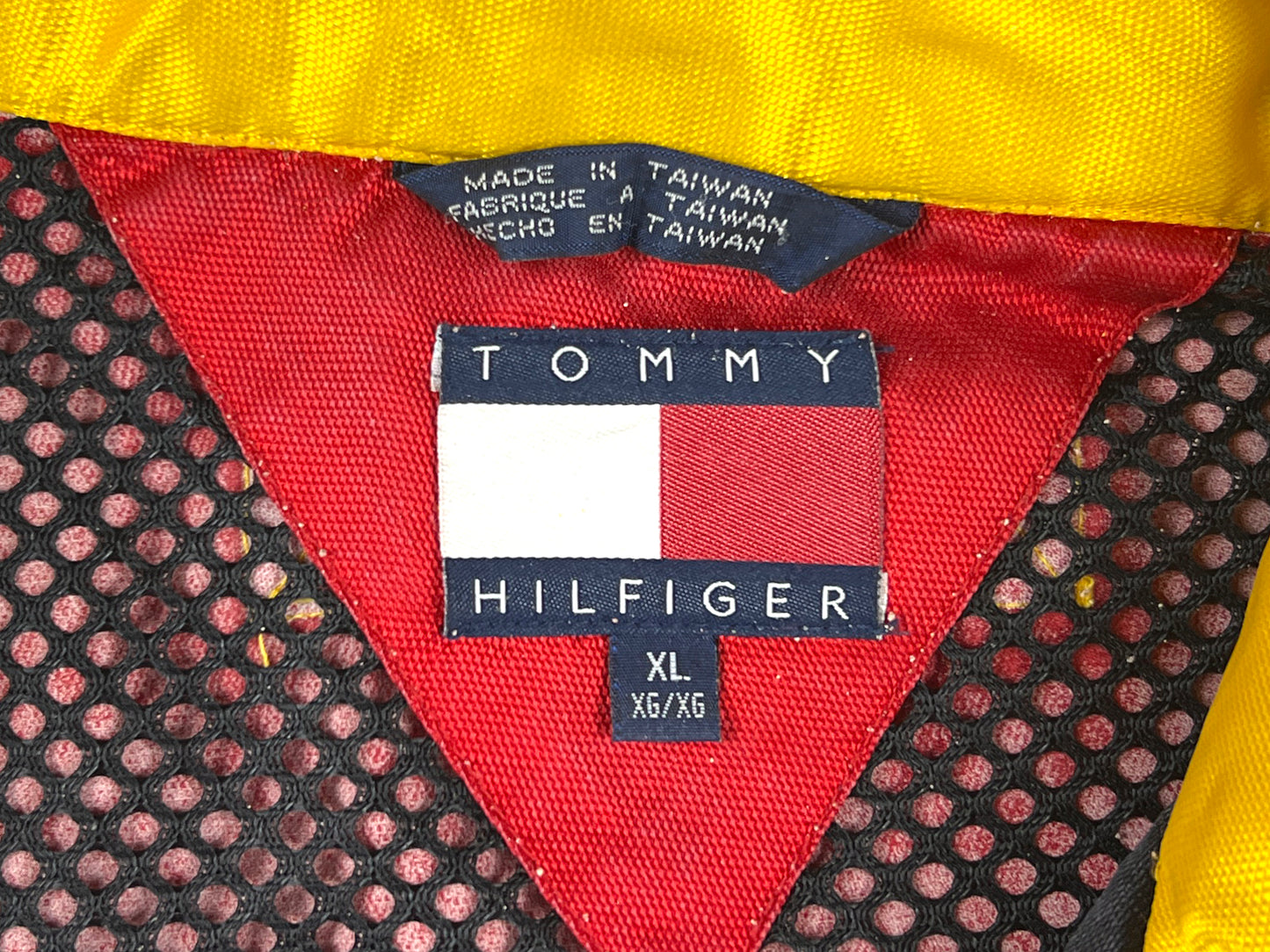 VTG TOMMY HILFIGER QUARTER ZIP JACKET