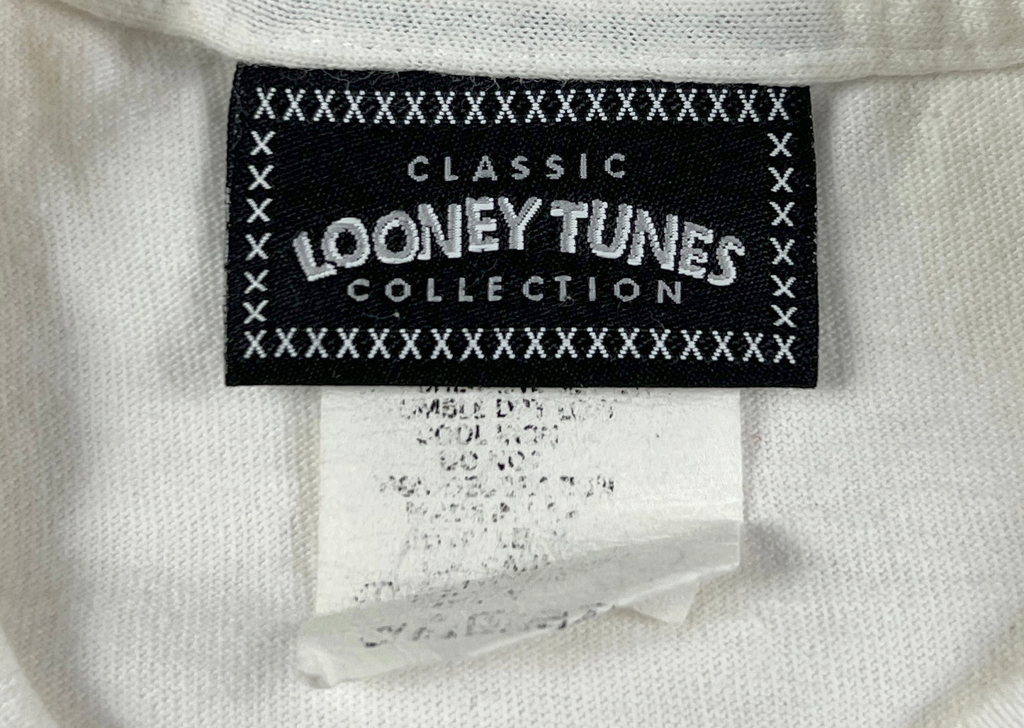 VTG '97 LOONEY TUNES REVERSE POCKET T-SHIRT