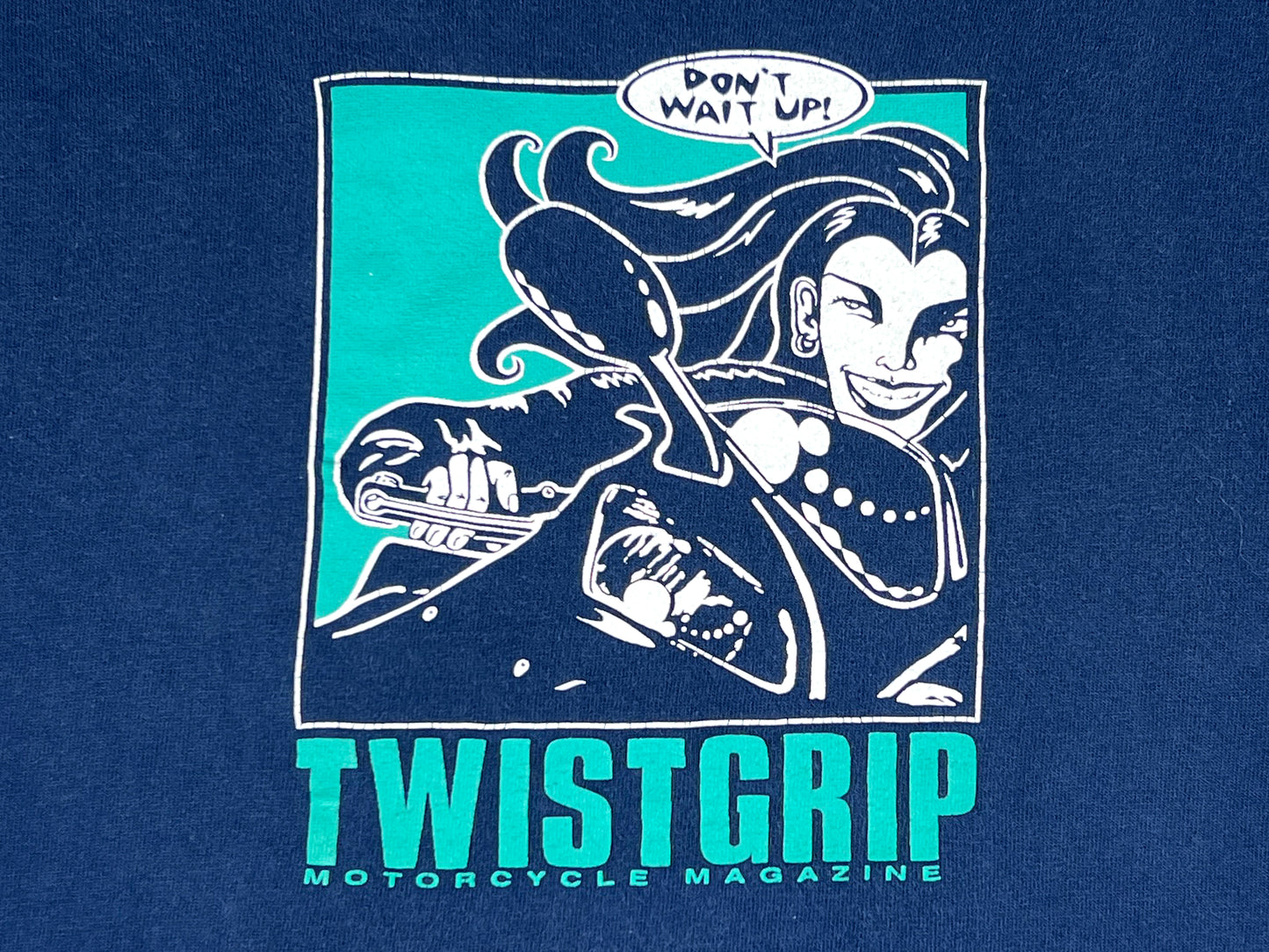 VTG TWISTGRIP MOTORCYCLE MAGAZINE T-SHIRT