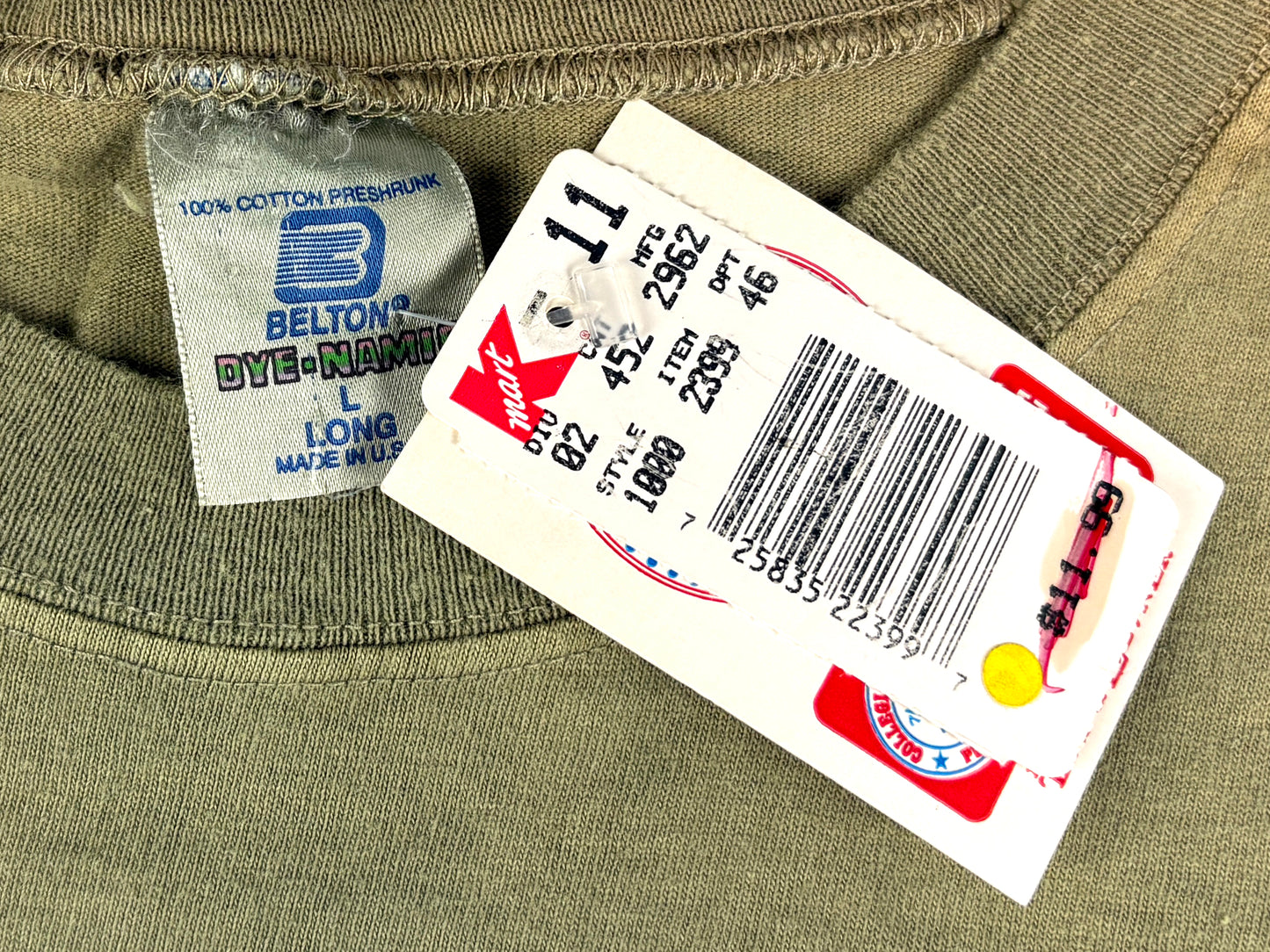 VTG '90S UCLA PIGMENT DYED T-SHIRT