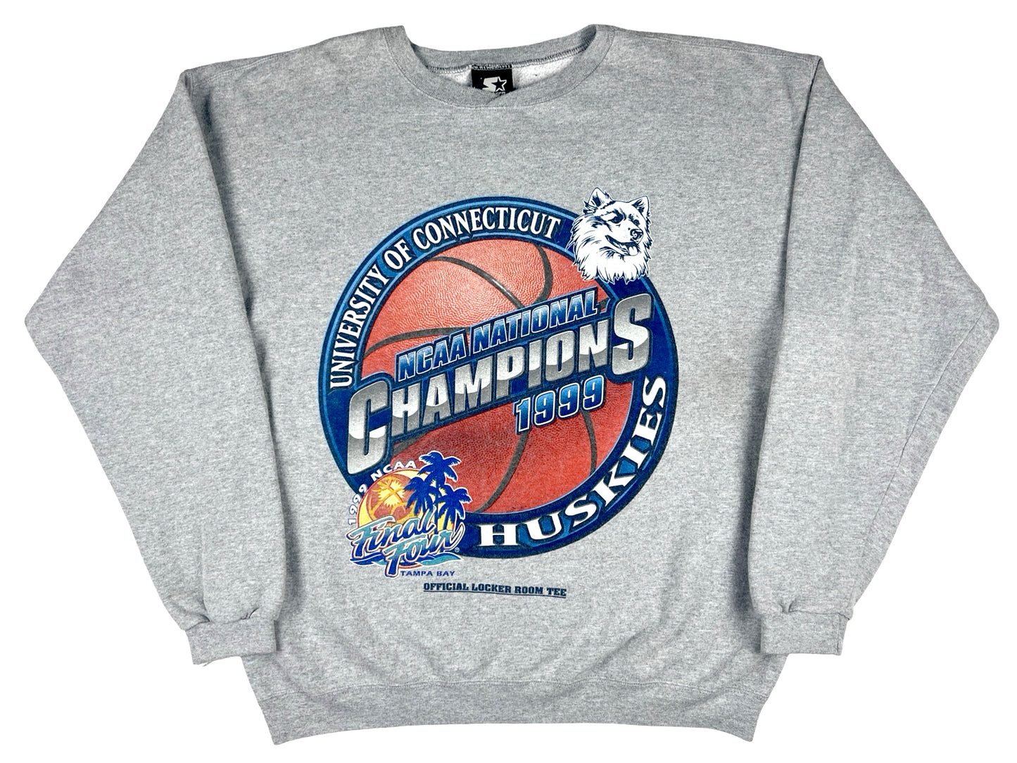 VTG '99 UCONN NCAA CHAMPIONS CREWNECK