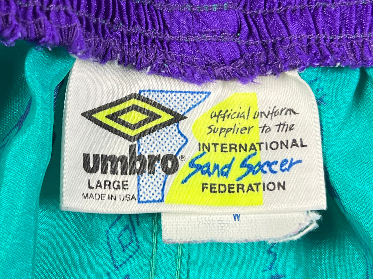 VTG UMBRO SAND SOCCER SHORTS
