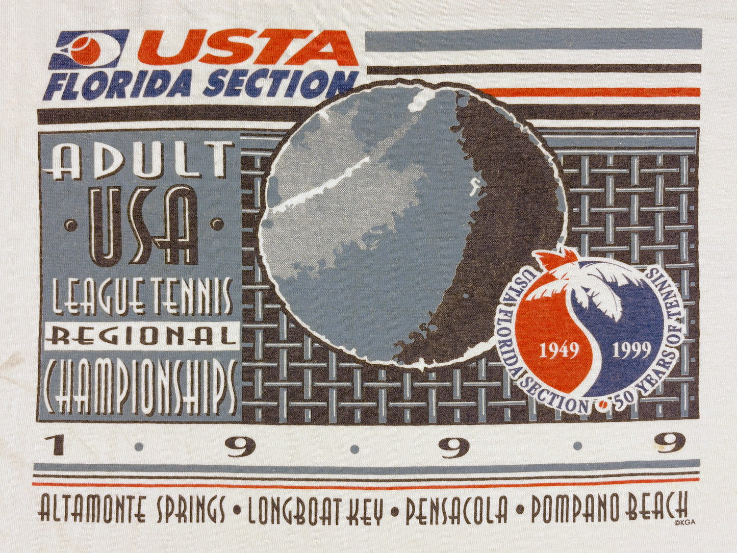 VTG '99 USTA REGINOL CHAMPIONSHIPS T-SHIRT