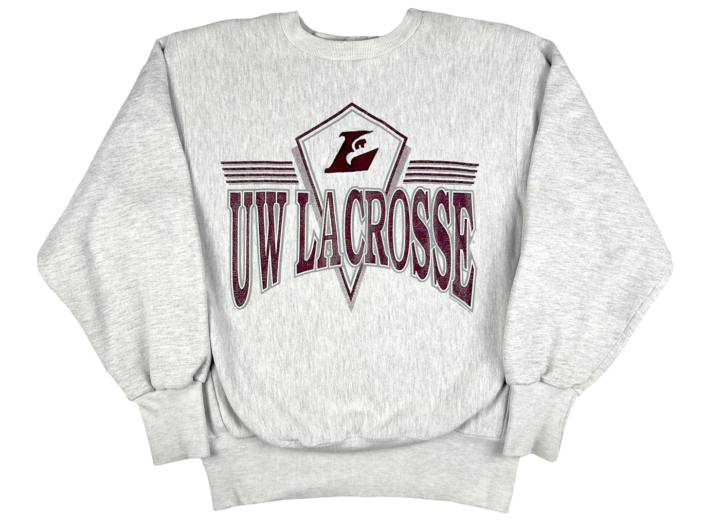 VTG UW LACROSSE CREWNECK