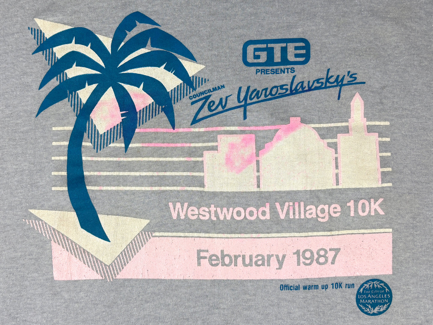 VTG '87 WESTWOOD VILLAGE 10K T-SHIRT