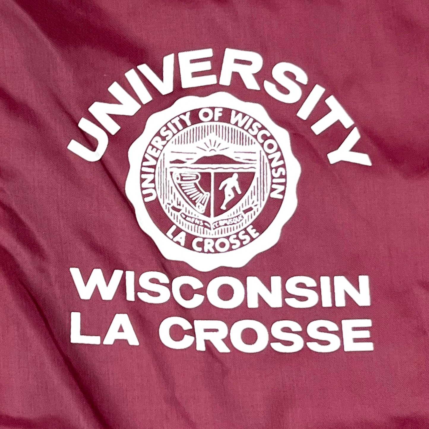 VTG WISCONSIN LA CROSSE VARSITY JACKET