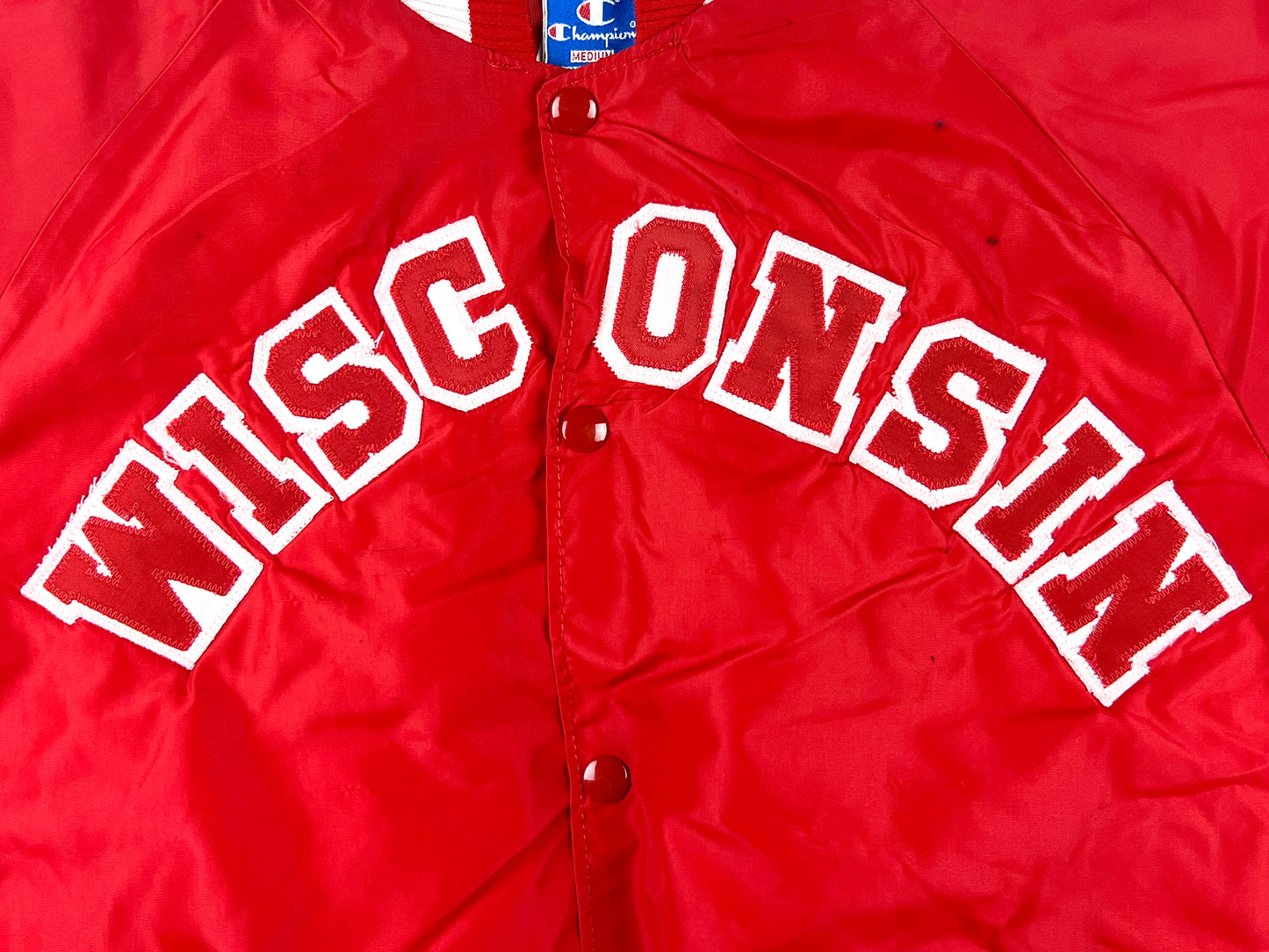 VTG UNIVERSITY OF WISCONSIN CHAMPION JACKET