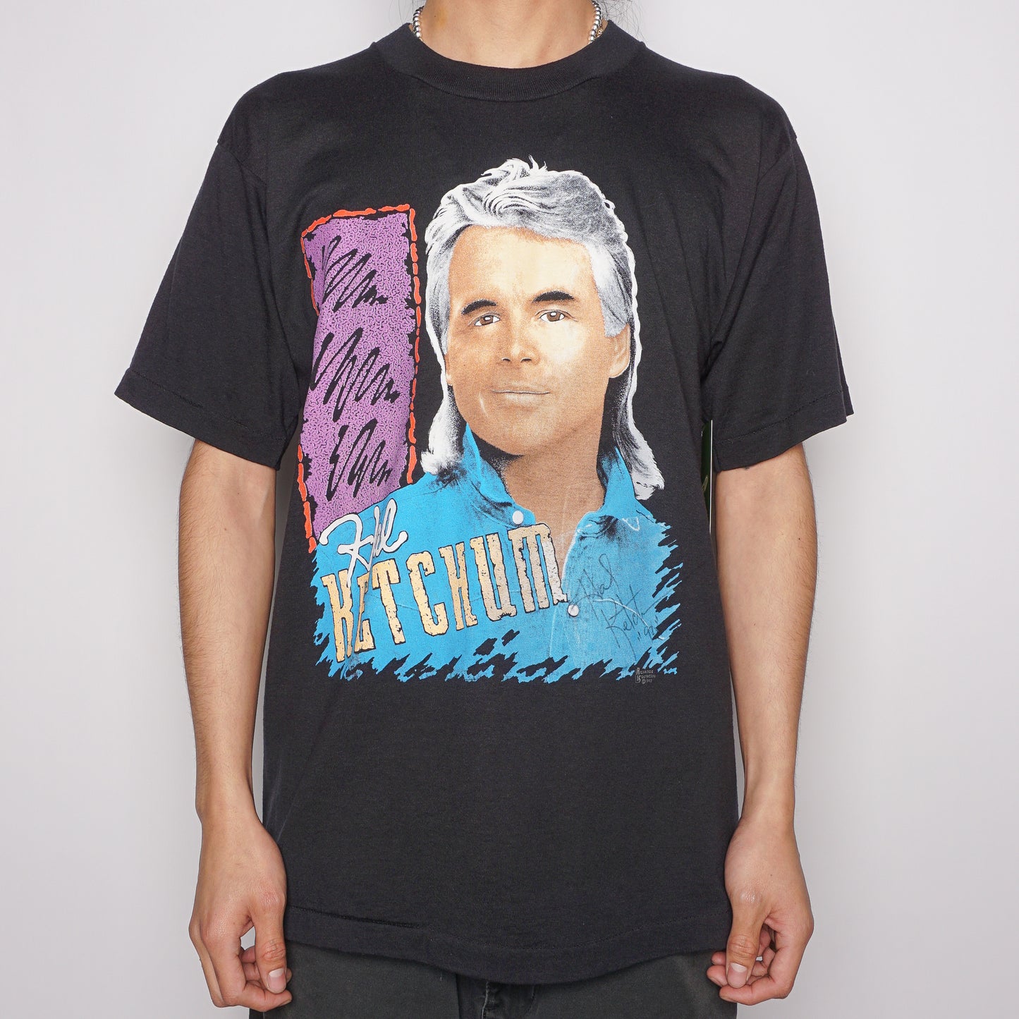 VTG '92 HAL KETCHUM AUTOGRAPHED T-SHIRT