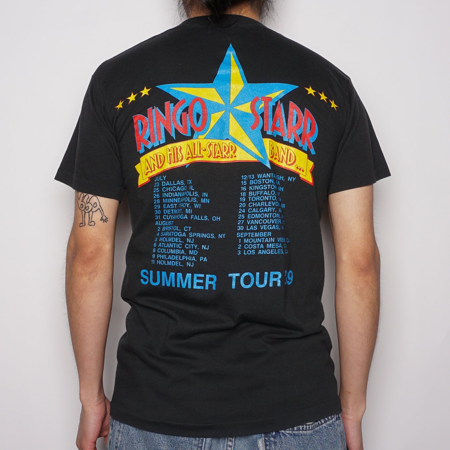 VTG '89 RINGO STARR TOUR T-SHIRT