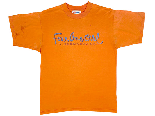 VTG FOUR ONE ONE VIDEO MAGAZINE T-SHIRT