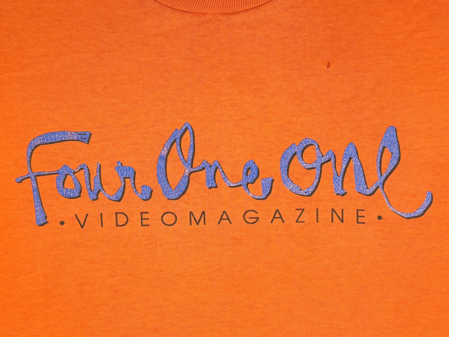 VTG FOUR ONE ONE VIDEO MAGAZINE T-SHIRT