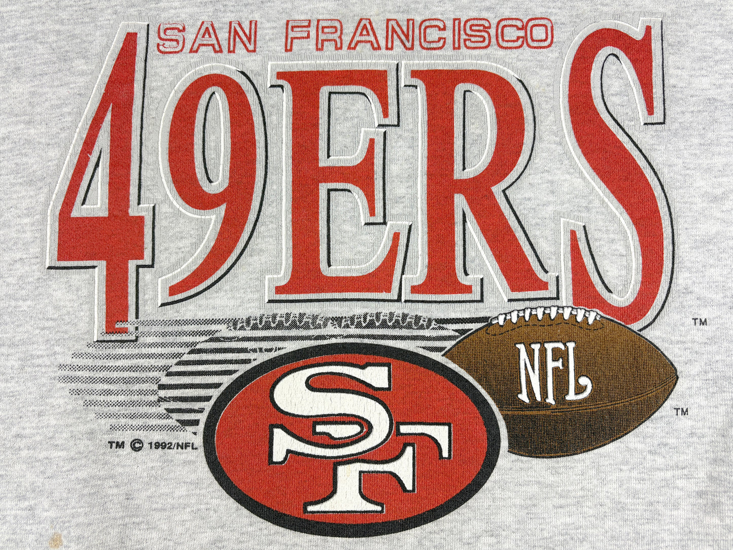 VTG '92 SF 49ERS SWEATER