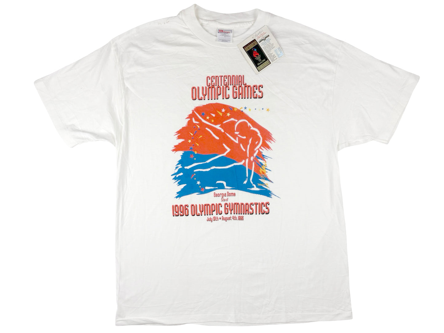 VTG '96 NWT OLYMPICS GYMNASTICS T-SHIRT