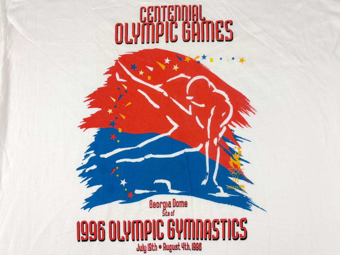 VTG '96 NWT OLYMPICS GYMNASTICS T-SHIRT