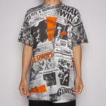 VTG '90S S.F. GIANTS FRONT PAGES T-SHIRT (RLSC)