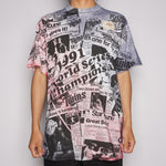 VTG '91 MINNI. TWINS W.S.C. FRONT PAGES T-SHIRT (RLSC)
