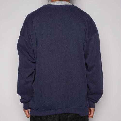 VTG '90S ILLINOIS FOOTBALL SWEATER (ED)