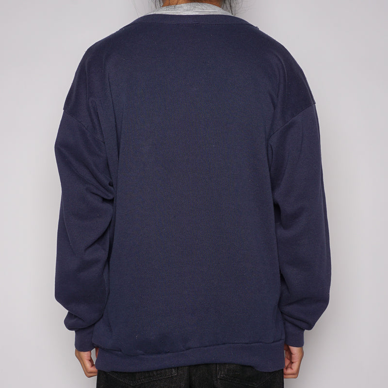 VTG '90S ILLINOIS FOOTBALL SWEATER (ED)