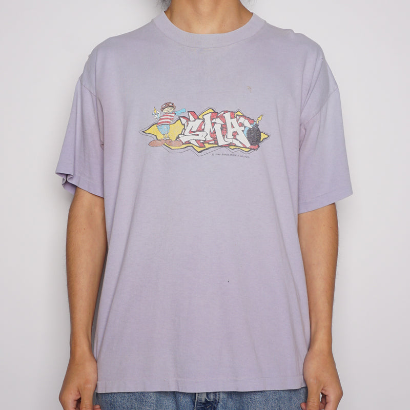 VTG '90 SANTA MONICA AIRLINES T-SHIRT