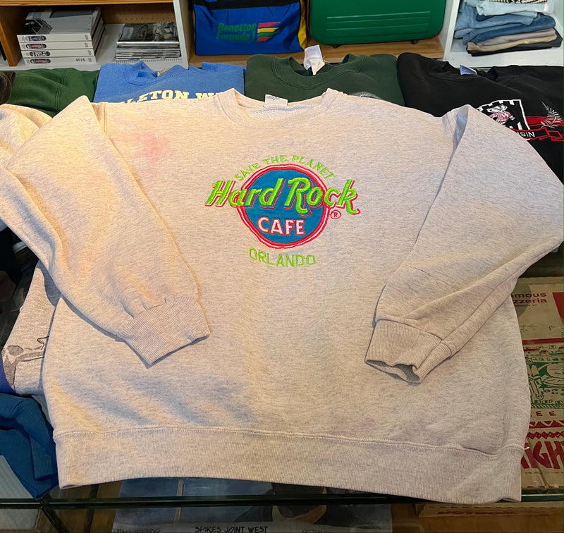 VTG HARD ROCK CAFE EMBROIDERED SWEATER (TT)