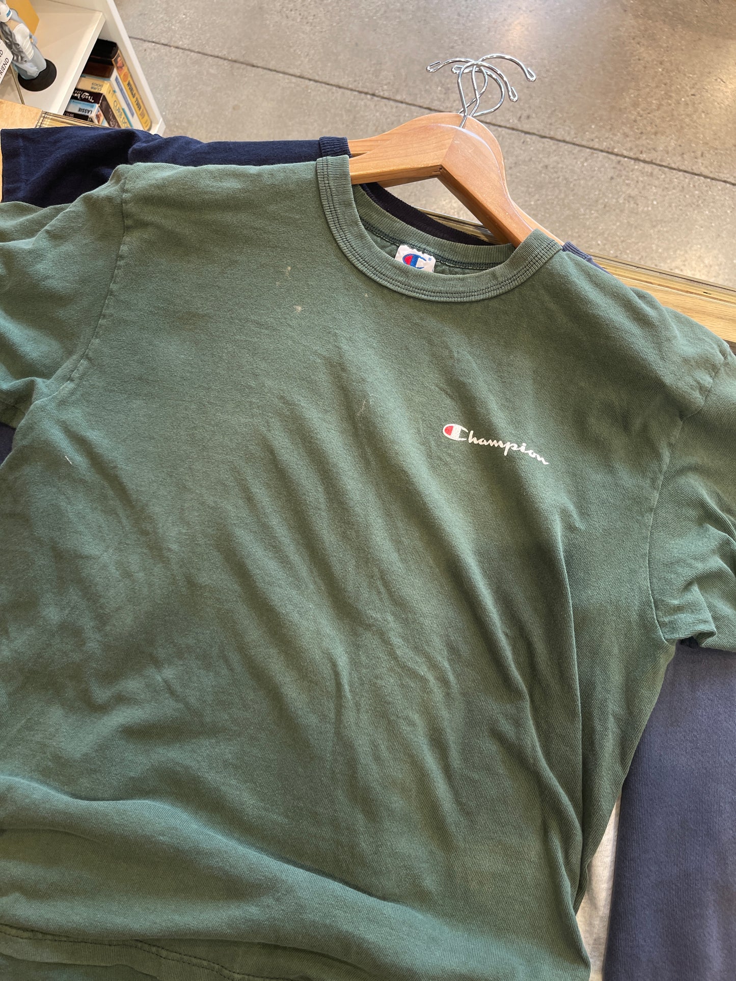 VTG '90S CHAMPION SCRIPT T-SHIRT