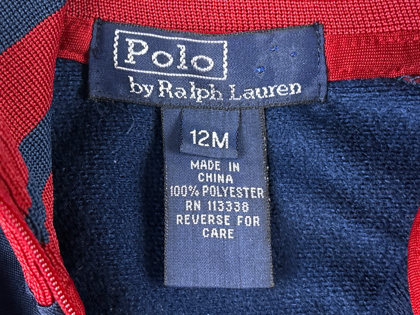 VTG TODDLERS POLO RL TRACKSUIT