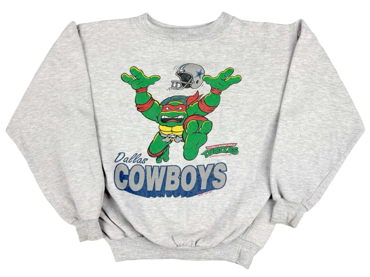 VTG '92 KIDS TMNT COWBOYS SWEATER
