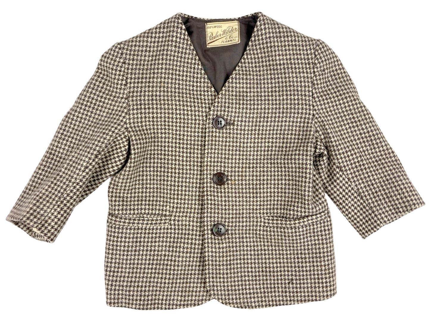 VTG KIDS COLLARLESS BLAZER