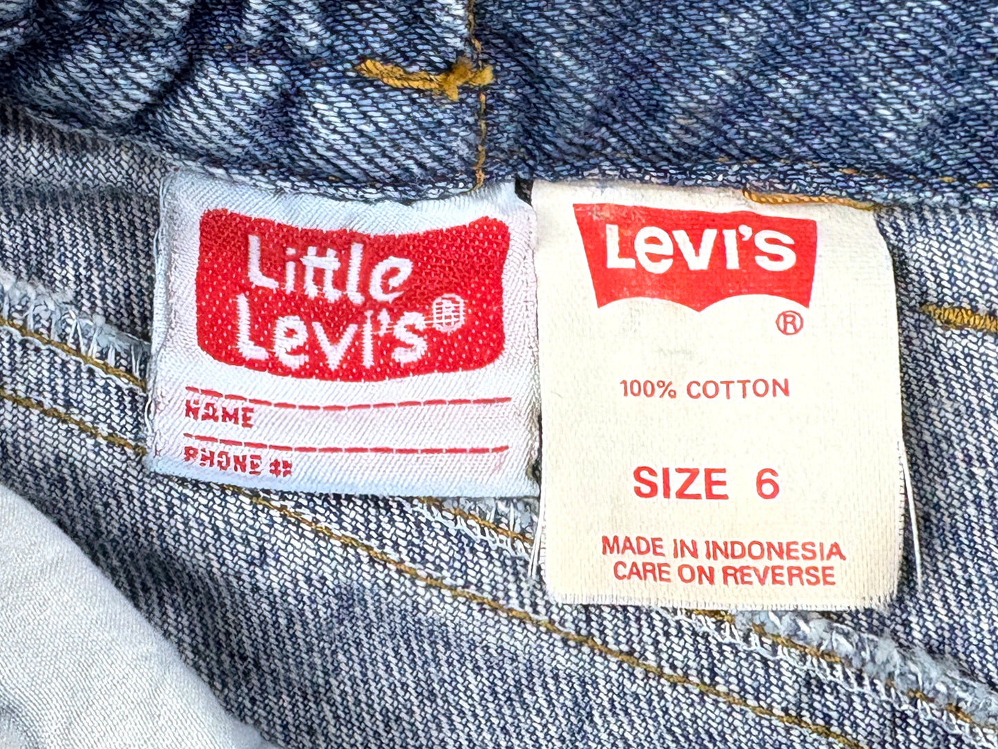 VTG KIDS LEVIS CONSTRUCTION PANTS