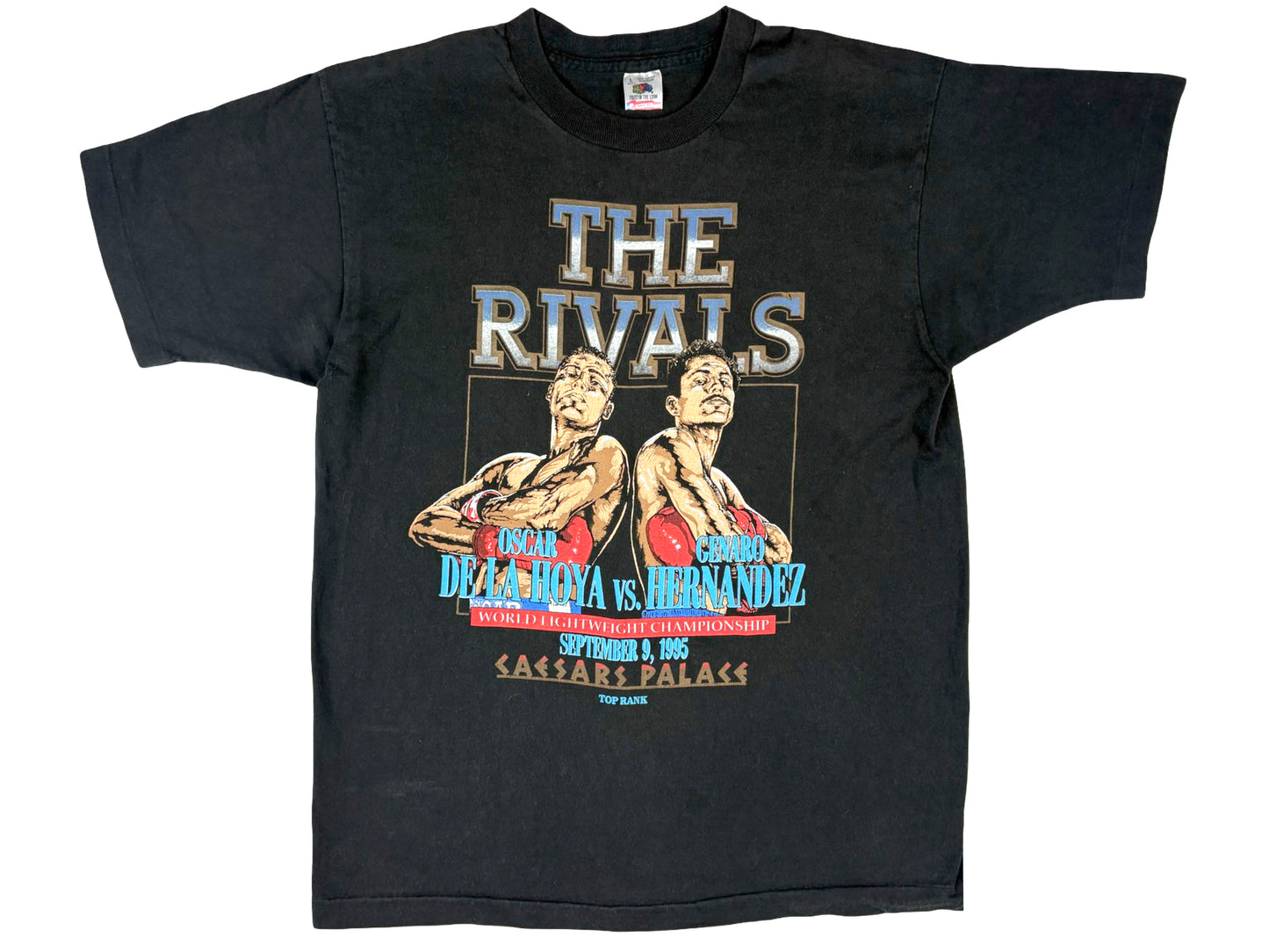 VTG '95 DE LA HOYS VS GENARO HERNADEZ T-SHIRT