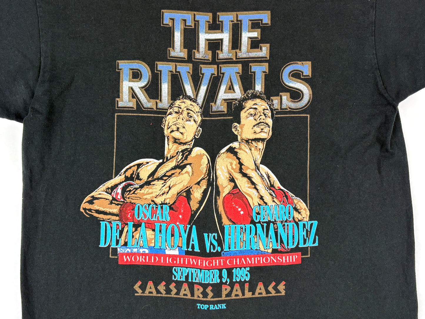 VTG '95 DE LA HOYS VS GENARO HERNADEZ T-SHIRT