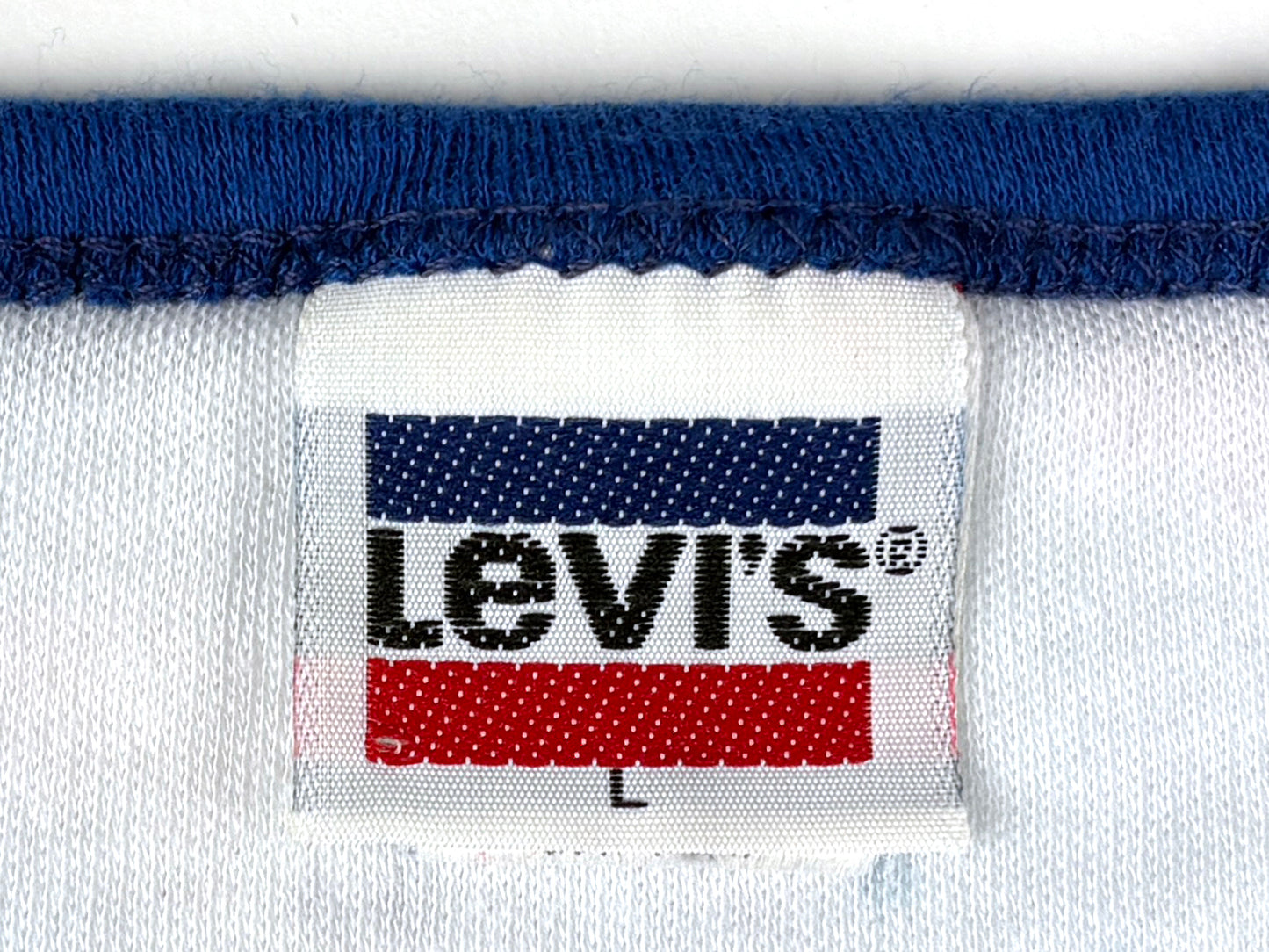 VTG '84 WMNS LA OLYMPICS RINGER T-SHIRT